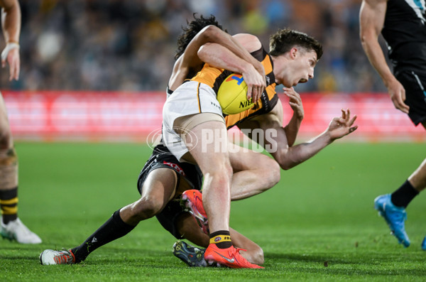 AFL 2024 Second Semi Final - Port Adelaide v Hawthorn - A-54004163