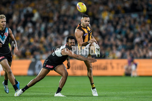 AFL 2024 Second Semi Final - Port Adelaide v Hawthorn - A-54006020