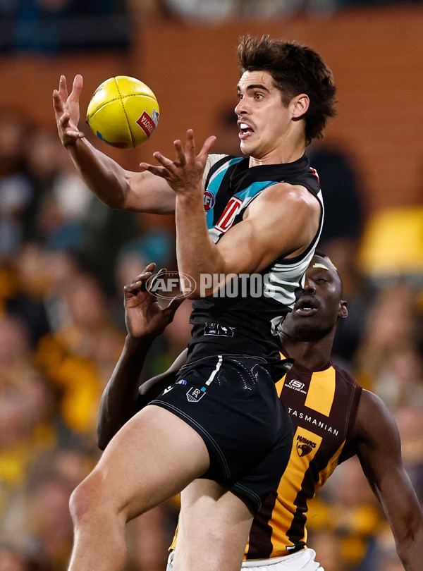 AFL 2024 Second Semi Final - Port Adelaide v Hawthorn - A-54006027