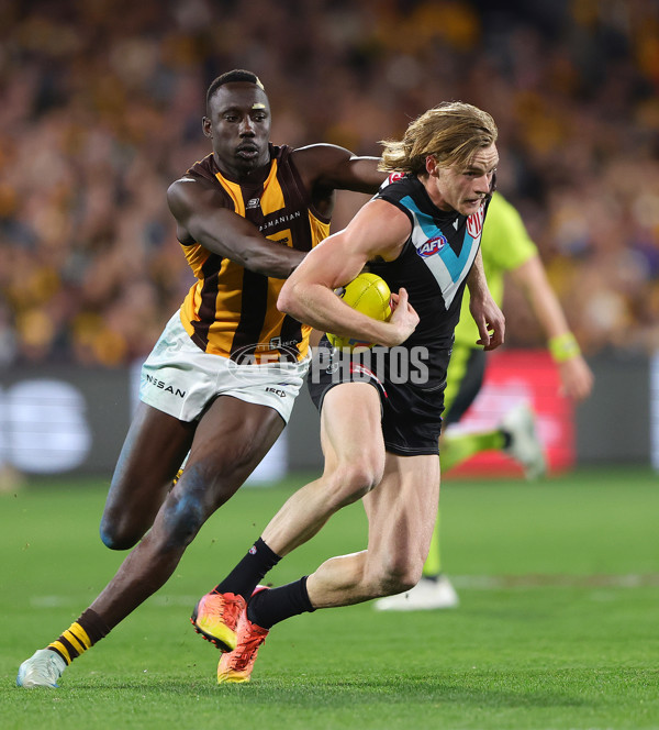 AFL 2024 Second Semi Final - Port Adelaide v Hawthorn - A-54006051