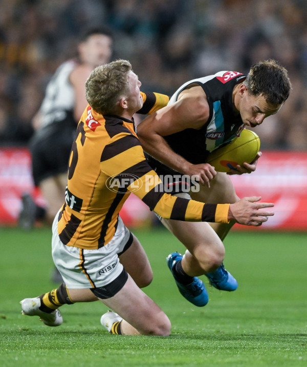 AFL 2024 Second Semi Final - Port Adelaide v Hawthorn - A-54006052