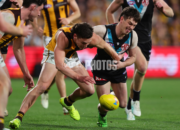 AFL 2024 Second Semi Final - Port Adelaide v Hawthorn - A-54006085