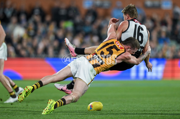 AFL 2024 Second Semi Final - Port Adelaide v Hawthorn - A-54006112