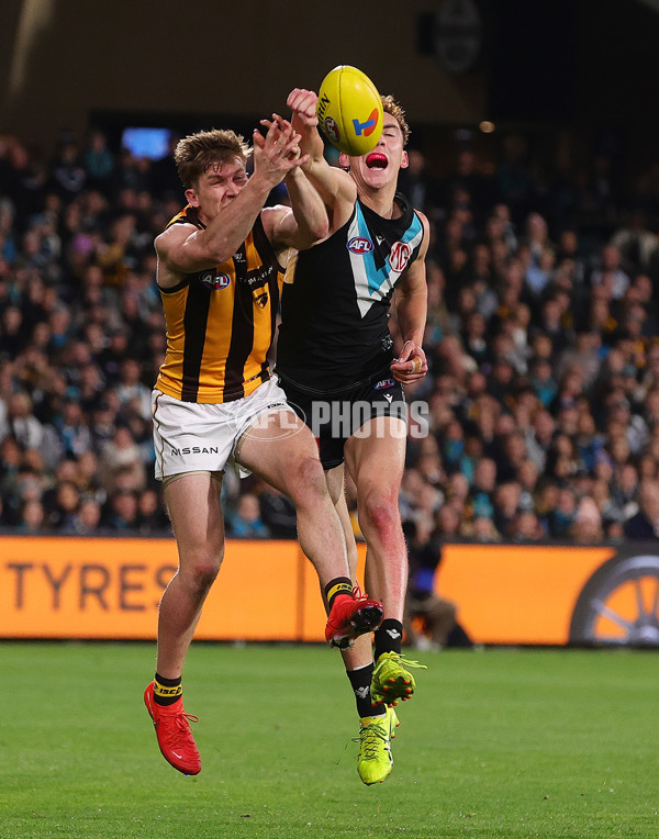 AFL 2024 Second Semi Final - Port Adelaide v Hawthorn - A-54006548