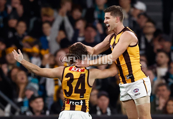 AFL 2024 Second Semi Final - Port Adelaide v Hawthorn - A-54006559