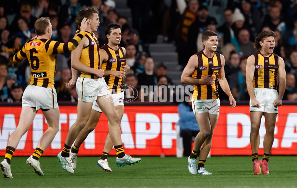 AFL 2024 Second Semi Final - Port Adelaide v Hawthorn - A-54006560