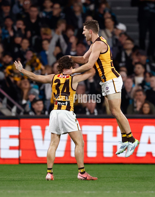 AFL 2024 Second Semi Final - Port Adelaide v Hawthorn - A-54006561