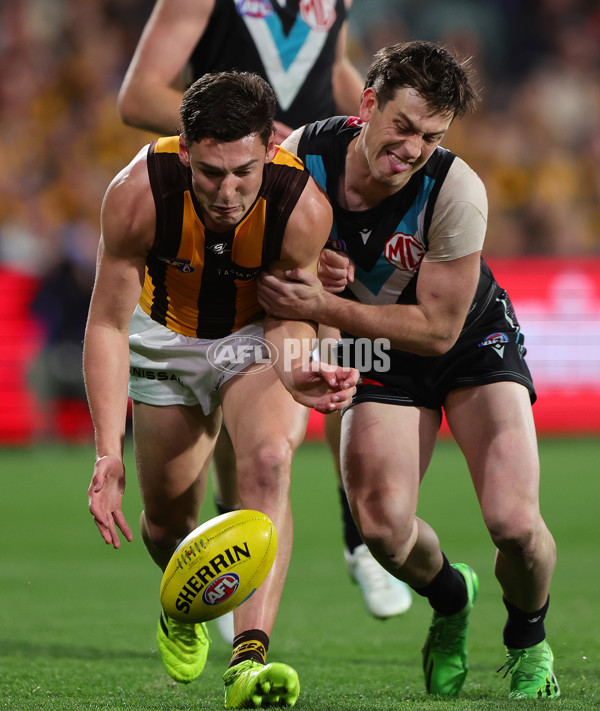 AFL 2024 Second Semi Final - Port Adelaide v Hawthorn - A-54006562