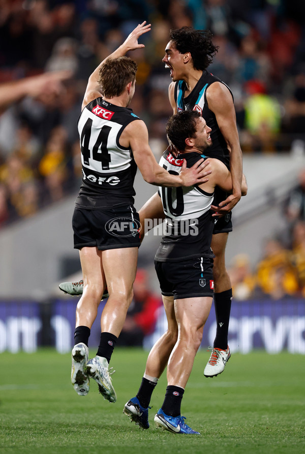 AFL 2024 Second Semi Final - Port Adelaide v Hawthorn - A-54006571