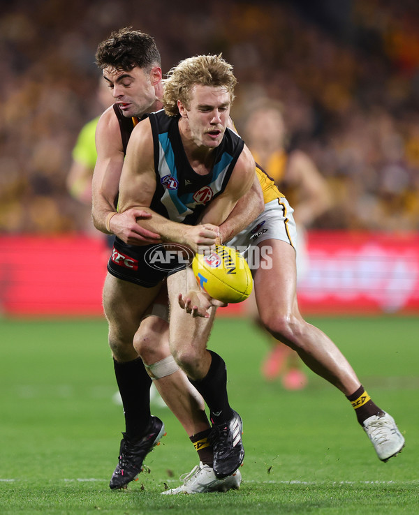 AFL 2024 Second Semi Final - Port Adelaide v Hawthorn - A-54006614