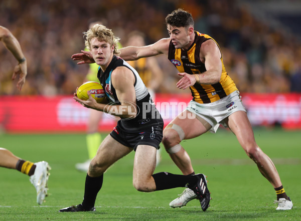 AFL 2024 Second Semi Final - Port Adelaide v Hawthorn - A-54006617