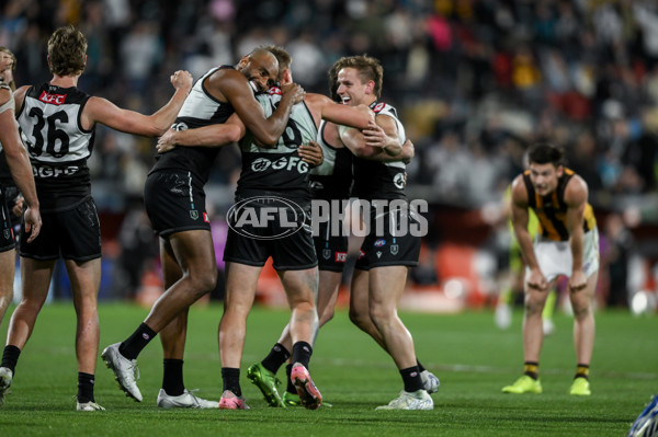 AFL 2024 Second Semi Final - Port Adelaide v Hawthorn - A-54008421