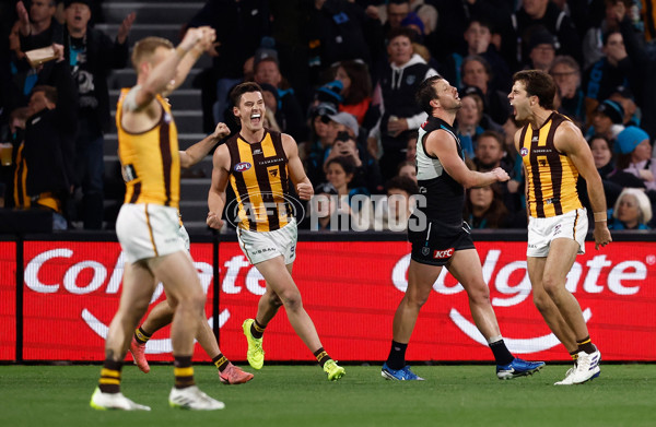 AFL 2024 Second Semi Final - Port Adelaide v Hawthorn - A-54009045