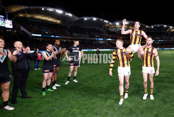 AFL 2024 Second Semi Final - Port Adelaide v Hawthorn - A-54009048