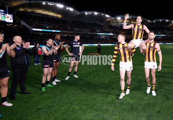 AFL 2024 Second Semi Final - Port Adelaide v Hawthorn - A-54009056