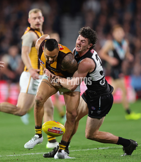 AFL 2024 Second Semi Final - Port Adelaide v Hawthorn - A-54009129