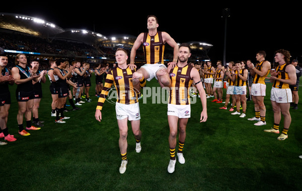 AFL 2024 Second Semi Final - Port Adelaide v Hawthorn - A-54009133