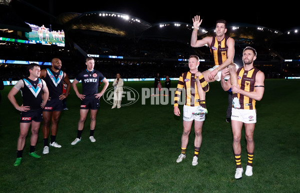 AFL 2024 Second Semi Final - Port Adelaide v Hawthorn - A-54009143