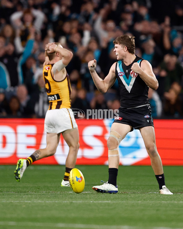 AFL 2024 Second Semi Final - Port Adelaide v Hawthorn - A-54011104