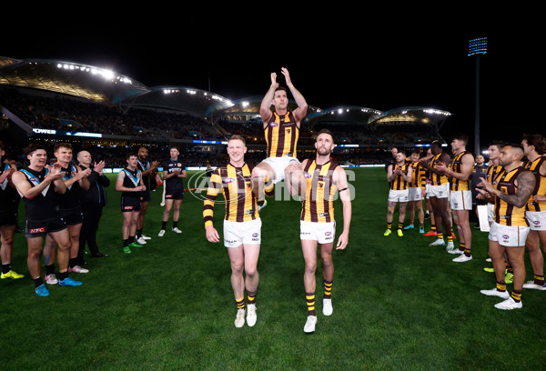 AFL 2024 Second Semi Final - Port Adelaide v Hawthorn - A-54011571