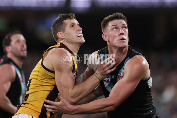 AFL Second Semi Final - Port Adelaide v Hawthorn - A-54011611