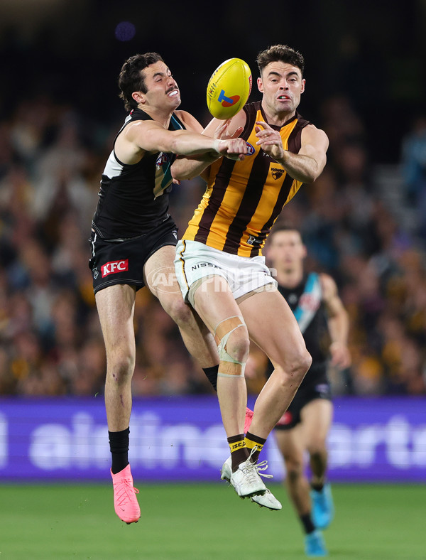 AFL 2024 Second Semi Final - Port Adelaide v Hawthorn - A-54013092