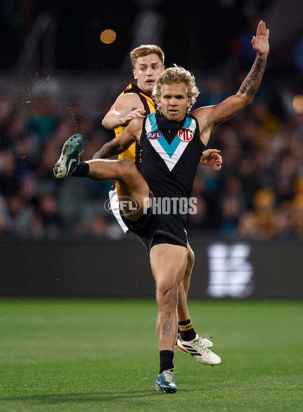 AFL 2024 Second Semi Final - Port Adelaide v Hawthorn - A-54014059