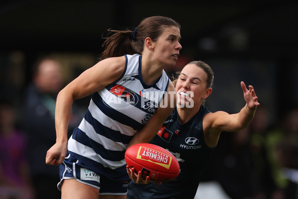 AFLW 2024 Round 03 - Carlton v Geelong - A-54021495