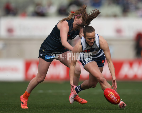 AFLW 2024 Round 03 - Carlton v Geelong - A-54021496