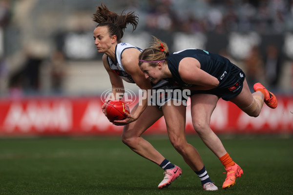 AFLW 2024 Round 03 - Carlton v Geelong - A-54021497