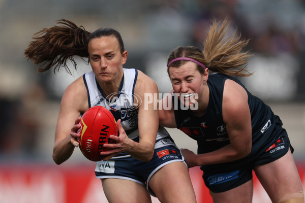 AFLW 2024 Round 03 - Carlton v Geelong - A-54021498