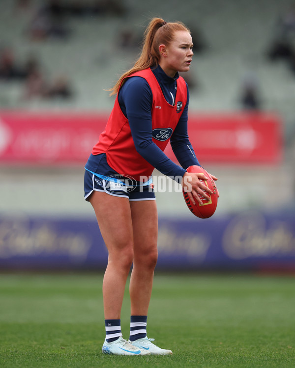 AFLW 2024 Round 03 - Carlton v Geelong - A-54021779