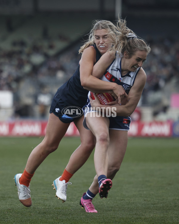 AFLW 2024 Round 03 - Carlton v Geelong - A-54021832