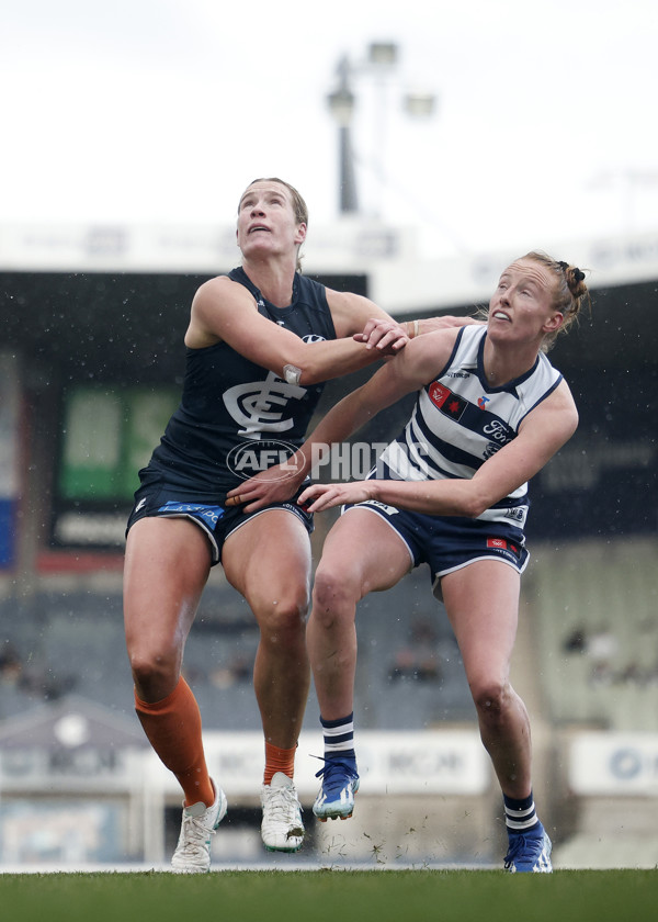 AFLW 2024 Round 03 - Carlton v Geelong - A-54024797