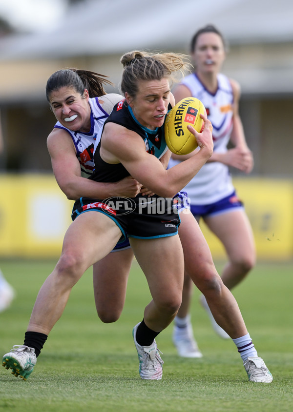 AFLW 2024 Round 03 - Port Adelaide v Fremantle - A-54024798