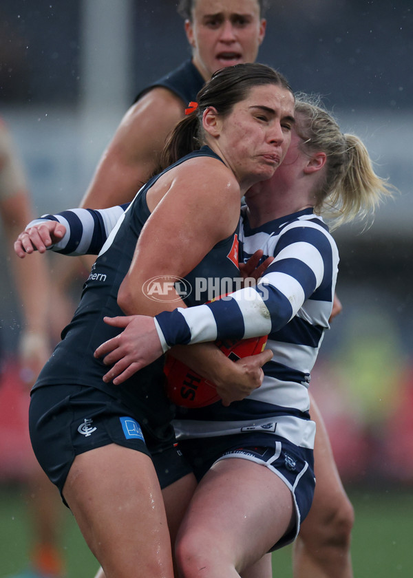 AFLW 2024 Round 03 - Carlton v Geelong - A-54026989