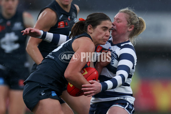 AFLW 2024 Round 03 - Carlton v Geelong - A-54026990