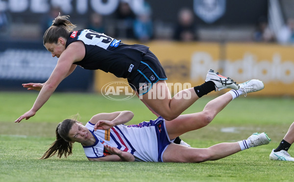 AFLW 2024 Round 03 - Port Adelaide v Fremantle - A-54026996