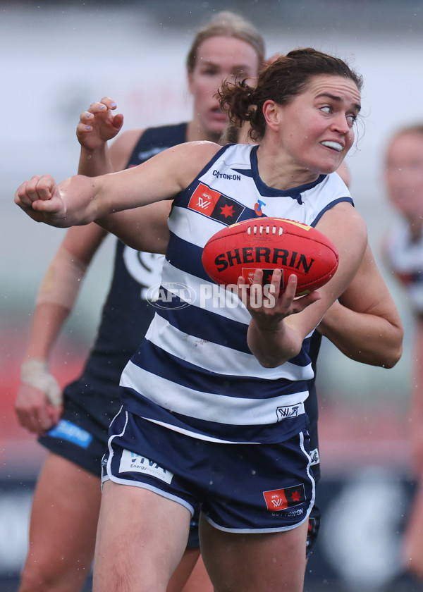 AFLW 2024 Round 03 - Carlton v Geelong - A-54027847