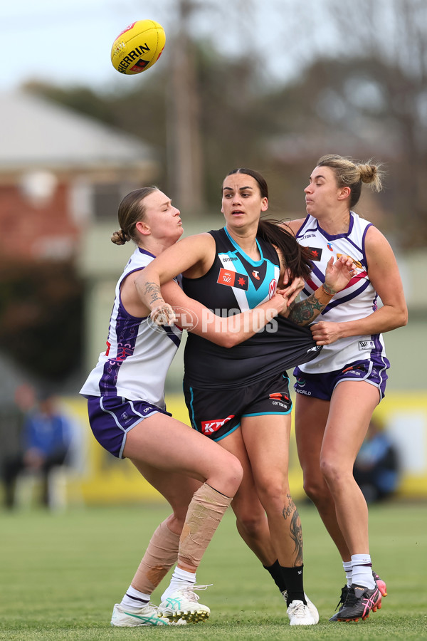 AFLW 2024 Round 03 - Port Adelaide v Fremantle - A-54031388