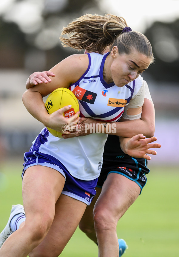 AFLW 2024 Round 03 - Port Adelaide v Fremantle - A-54031392