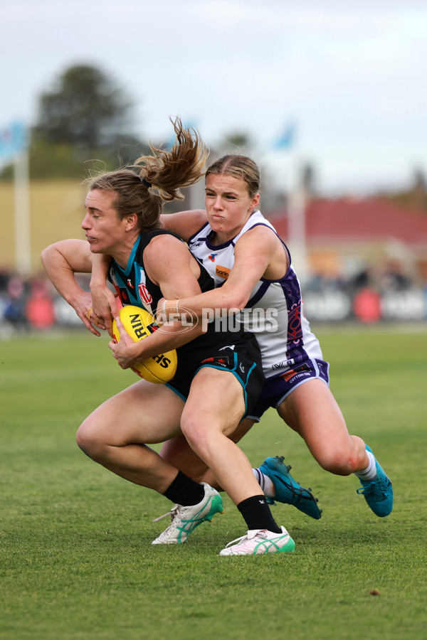 AFLW 2024 Round 03 - Port Adelaide v Fremantle - A-54031396