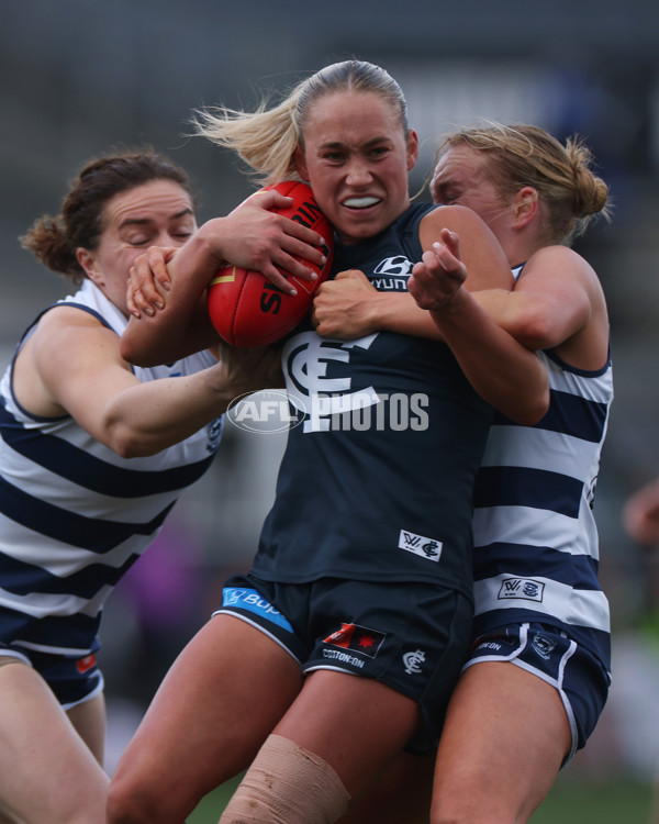 AFLW 2024 Round 03 - Carlton v Geelong - A-54031919