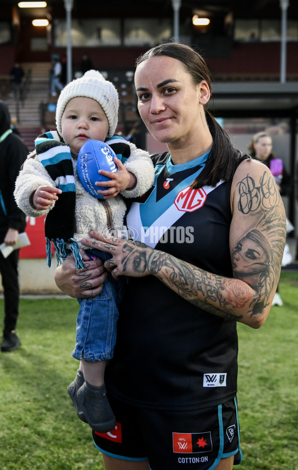 AFLW 2024 Round 03 - Port Adelaide v Fremantle - A-54037067