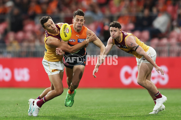 AFL 2024 First Semi Final - GWS v Brisbane - A-54037078