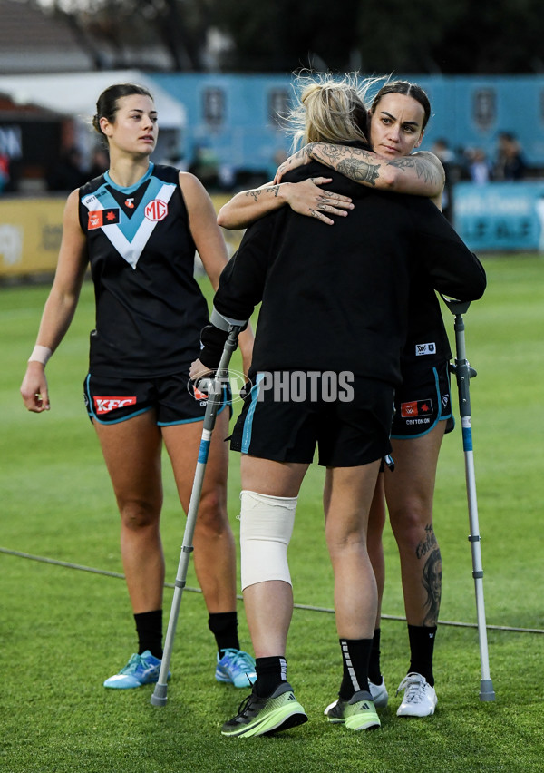 AFLW 2024 Round 03 - Port Adelaide v Fremantle - A-54037089