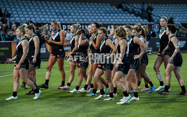 AFLW 2024 Round 03 - Port Adelaide v Fremantle - A-54037094