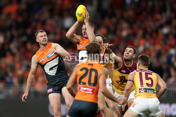 AFL 2024 First Semi Final - GWS v Brisbane - A-54037324