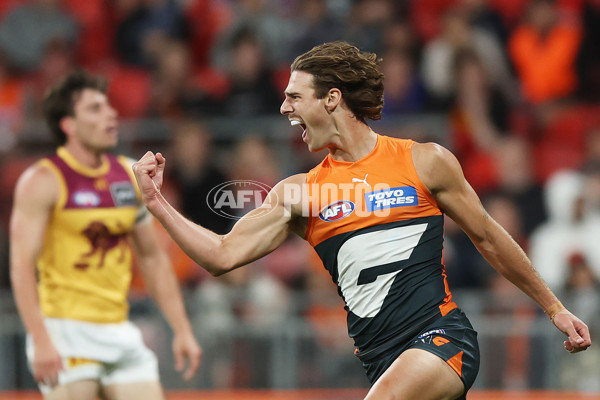 AFL 2024 First Semi Final - GWS v Brisbane - A-54037417