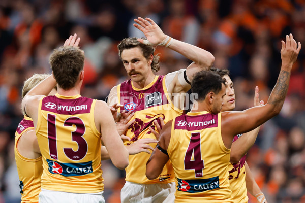 AFL 2024 First Semi Final - GWS v Brisbane - A-54039295